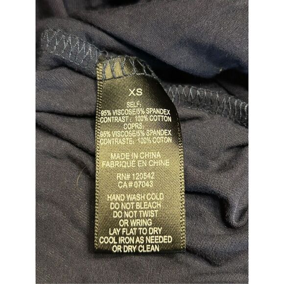 Felicity & Coco Crochet Back Jersey Maxi Dress Size XS nwt (4340) - Picture 9 of 9